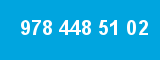 978 448 51 02 978 448 51 02